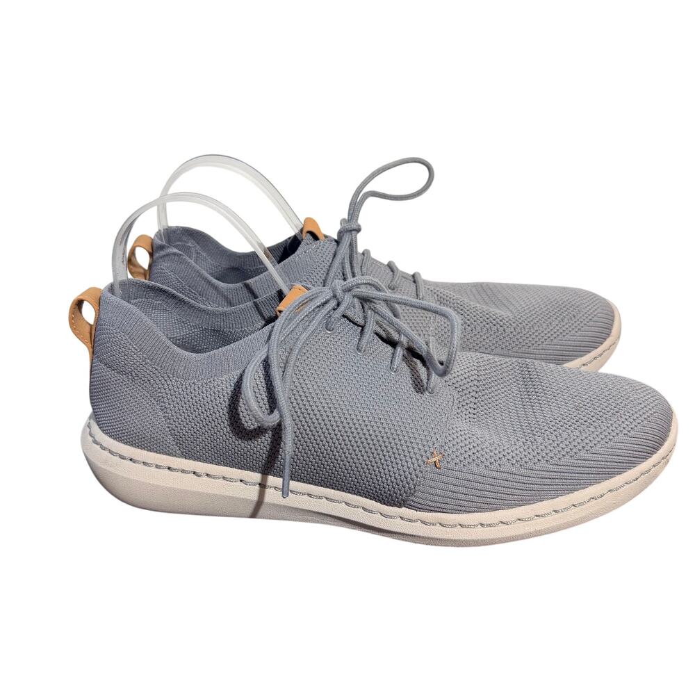 Clarks Shoes Mens 12 Step Urban Mix Casual Sneakers Gray Mesh Low Top 26138176